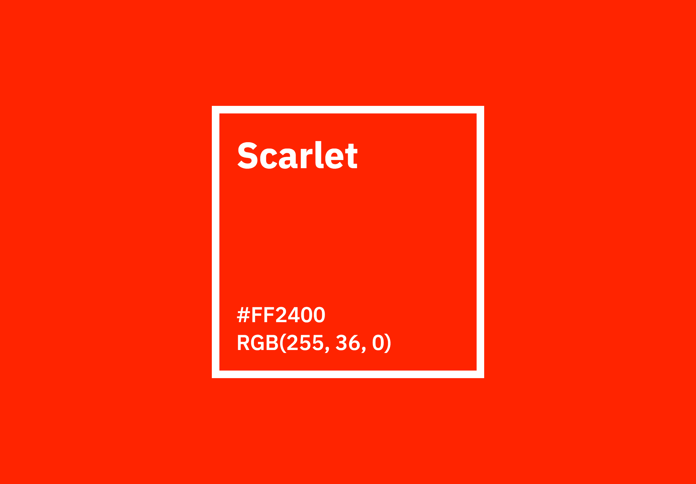 Scarlet Color Hex RGB CMYK Pantone Color Codes U S Brand Colors